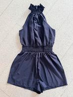 Donkerblauwe playsuit dames - Maat 36, Kleding | Dames, Jumpsuits, Ophalen of Verzenden, Nieuw, Maat 36 (S), Blauw