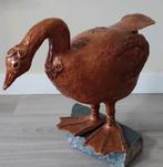 Kunstbeeld, eend, Ophalen of Verzenden, Zo goed als nieuw, Vogel, Beeldje of Figuurtje