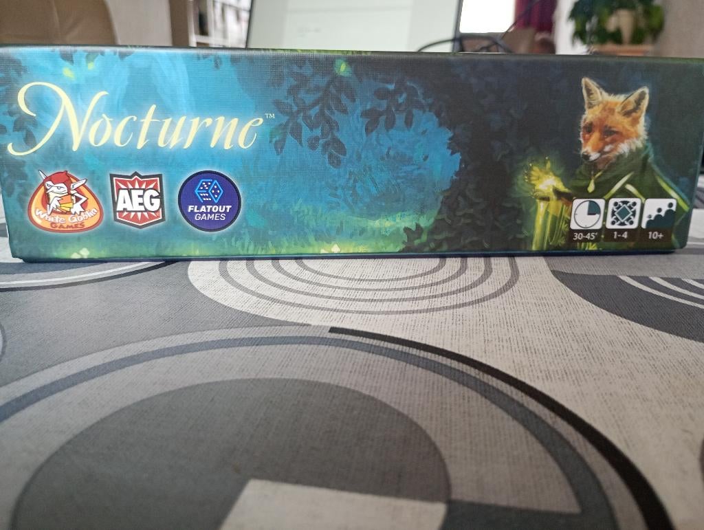 Nocturne, Een of twee spelers, Ophalen, Nieuw, White Goblin Games