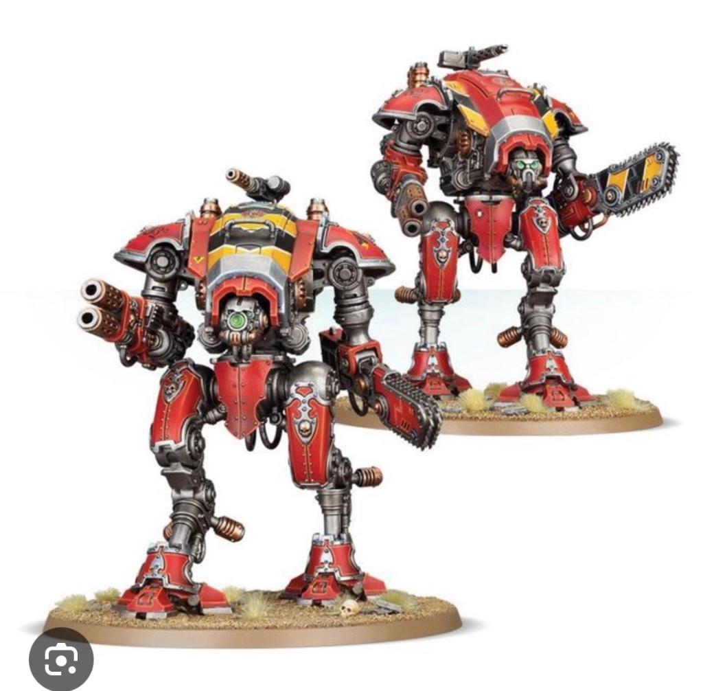 Warhammer 40k armigers 2x nieuw op sprue, Hobby en Vrije tijd, Wargaming, Nieuw, Warhammer, Ophalen of Verzenden