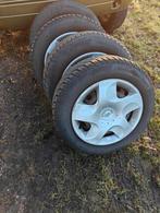 Winterbanden 175/65 R14 met velg en wieldop - 4x100, Auto-onderdelen, Ophalen, 14 inch, Gebruikt, 175 mm