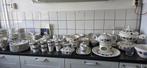 172-delig Boerenbont servies, Huis en Inrichting, Keuken | Servies, Ophalen, Gebruikt, Aardewerk, Boerenbont