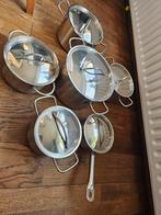 Sola pannenset compleet, Huis en Inrichting, Ophalen, Rvs, Pannenset