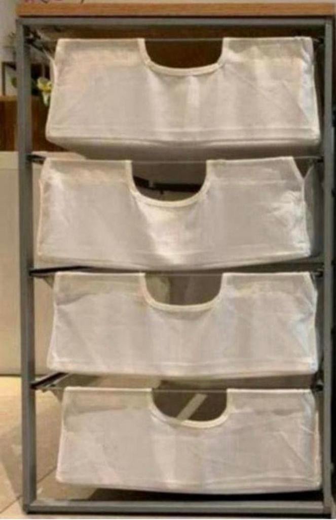 IKEA Antonius ladekast lade kast: 70Hx44Bx54 cm, Ophalen, 50 tot 100 cm, Zo goed als nieuw, 3 of 4 laden