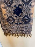 Sjaal/ Omslagdoek van India, Kleding | Dames, Mutsen, Sjaals en Handschoenen, India, Maat 46/48 (XL) of groter, Ophalen of Verzenden