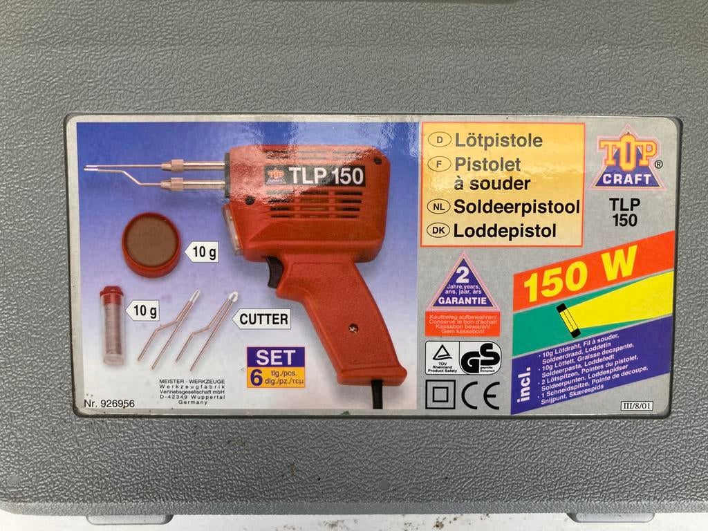 Soldeerpistool nieuw, Ophalen, Nieuw