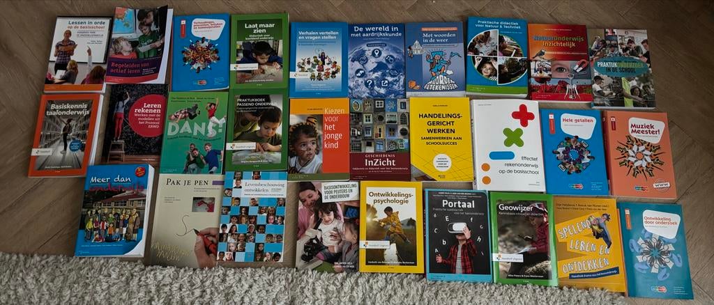 Pabo boeken jaar 1-4 - Zo goed als nieuw!, Ophalen, Zo goed als nieuw, HBO