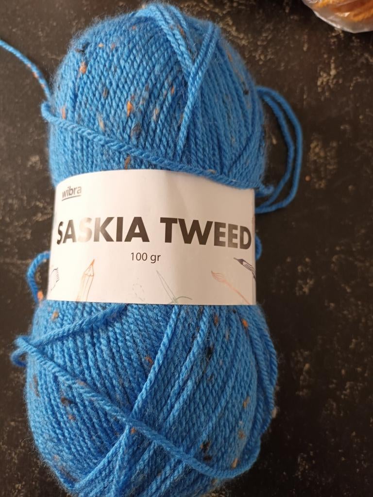 Gezocht! Wibra Saskia Tweed 140 Bleu  (4174), Hobby en Vrije tijd, Ophalen of Verzenden, Breien of Haken, Wol of Garen