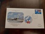 Envelop  Luchtvaart  1e Vlucht F27 Friendship FOKKER, Ophalen of Verzenden, Onbeschreven, Nederland