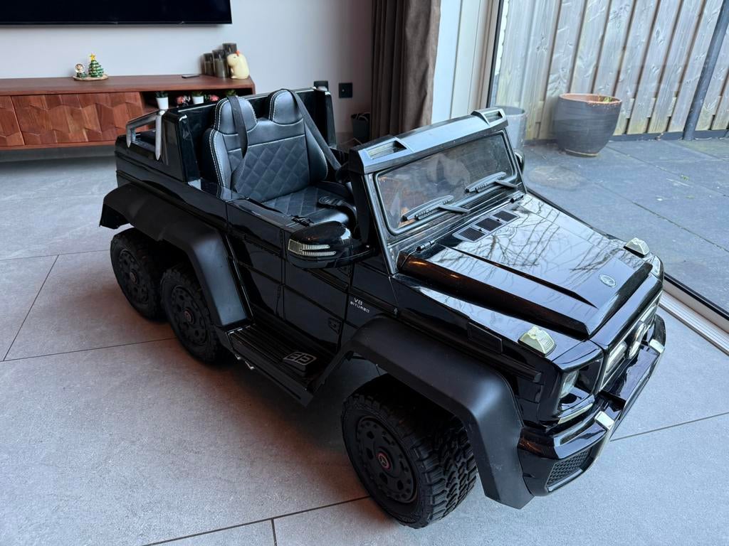 Mercedes G63 Amg 6x6 Kinderauto, Ophalen of Verzenden, Zo goed als nieuw