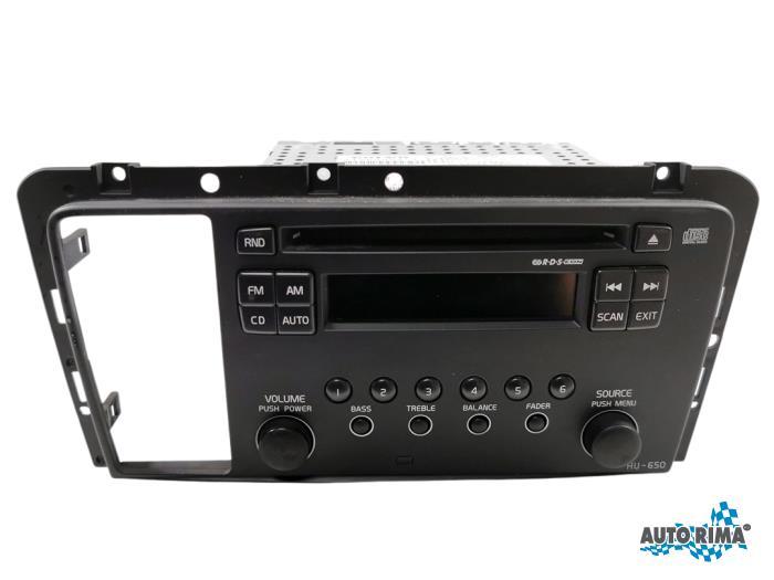 Radio CD Speler van een Volvo V70
