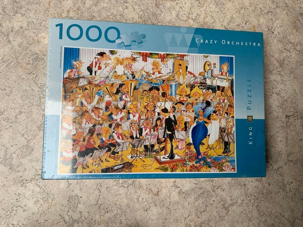 King puzzel 1000 stukjes, Ophalen of Verzenden, 500 t/m 1500 stukjes, Nieuw, Legpuzzel