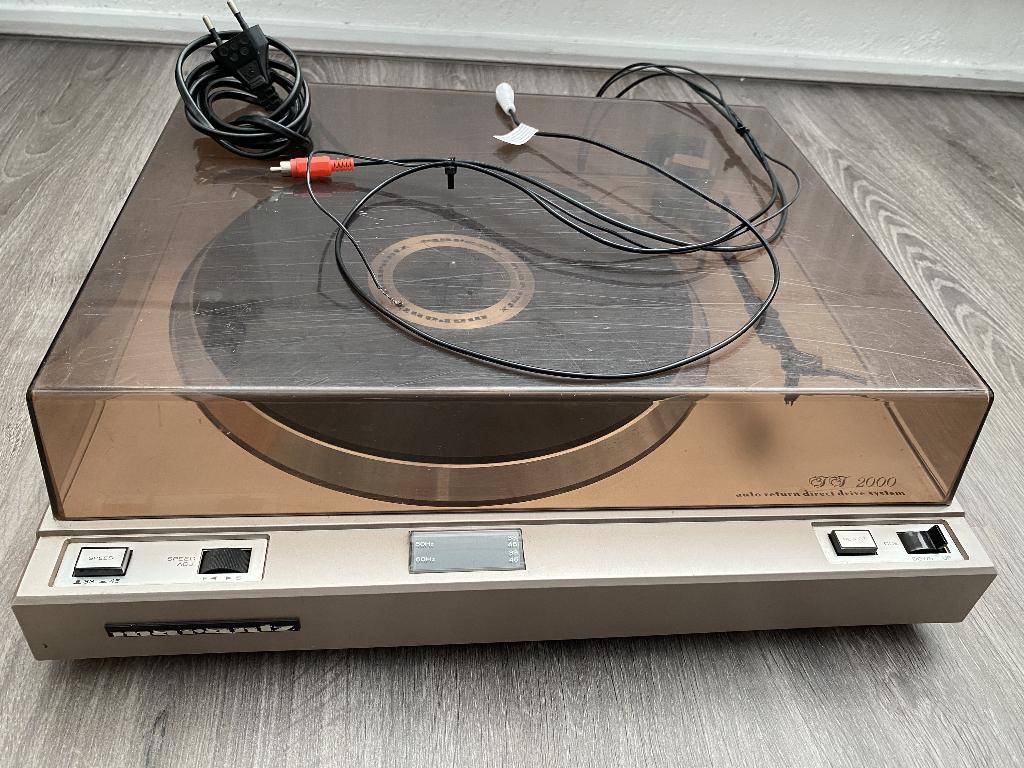 Marantz TT2000 platenspeler, Gebruikt, Automatisch, Platenspeler, Ophalen