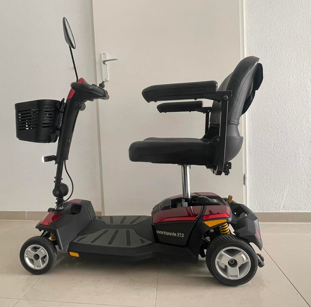 Pride Avantgarde ET-2 scootmobiel volledig geveerd, Diversen, Brommobielen en Scootmobielen, Ophalen, Gebruikt