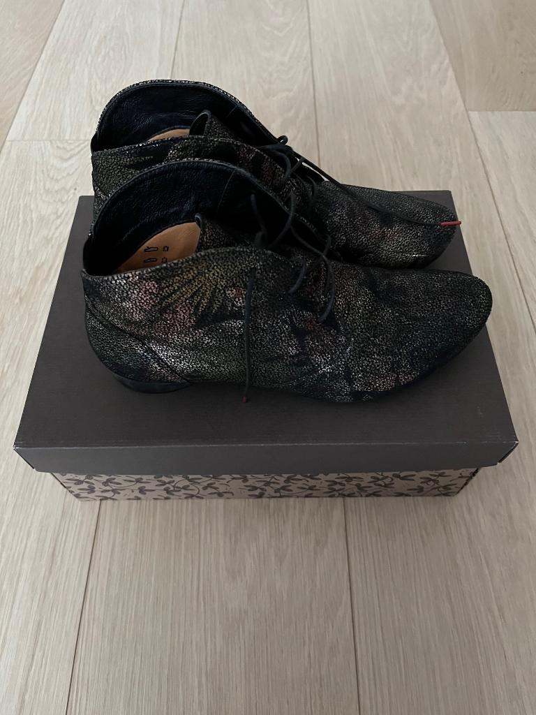 Think! Halfhoge veterlaarsjes maat 40, Kleding | Dames, Schoenen, Bruin, Verzenden, Think!, Lage of Enkellaarzen