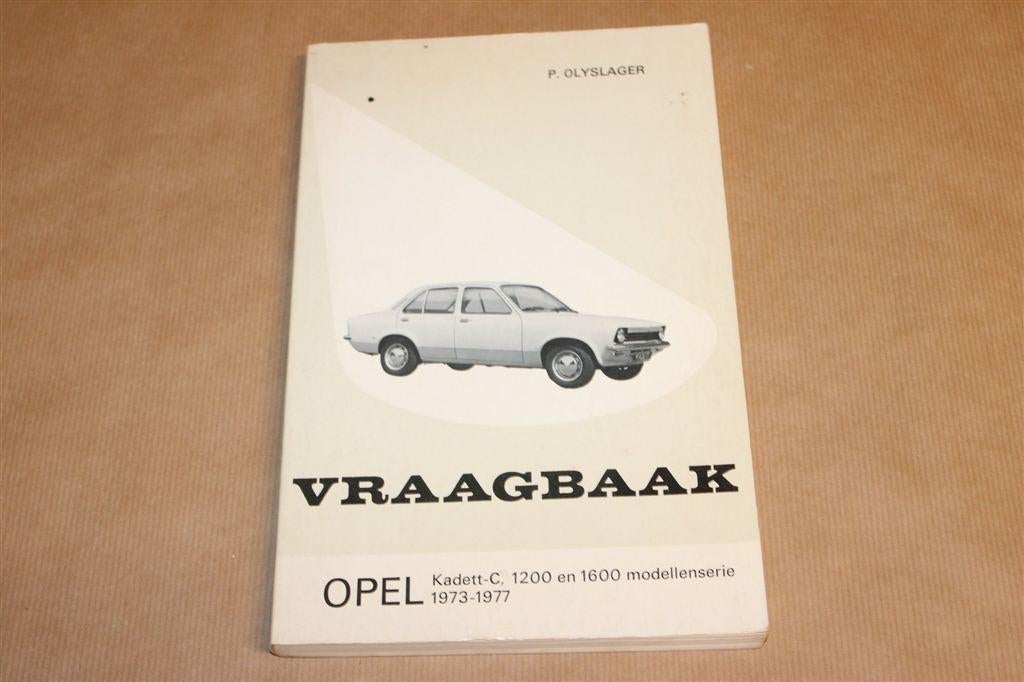 Vraagbaak Opel Kadett-C — Onderhoud & Reparatie 1973-77, Ophalen of Verzenden