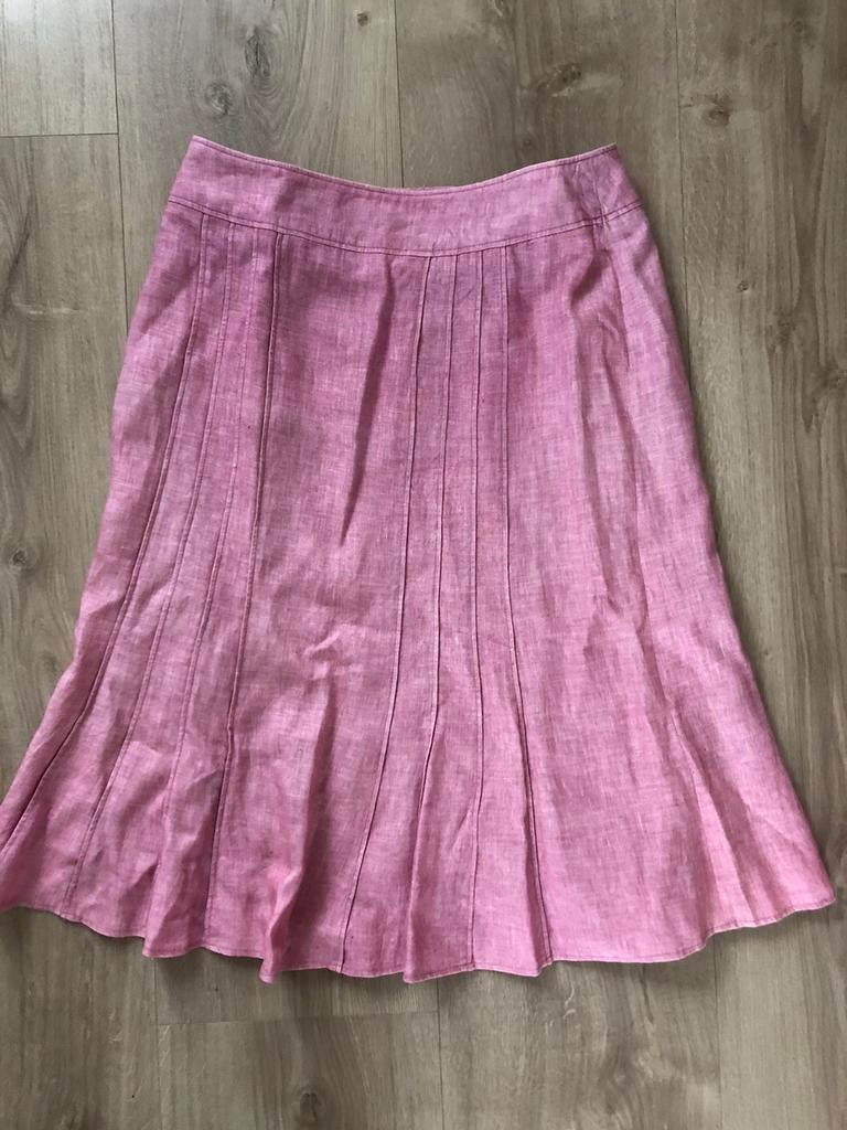 Linnen rokje, Kleding | Dames, Maat 38/40 (M), Verzenden, Zo goed als nieuw, Knielengte