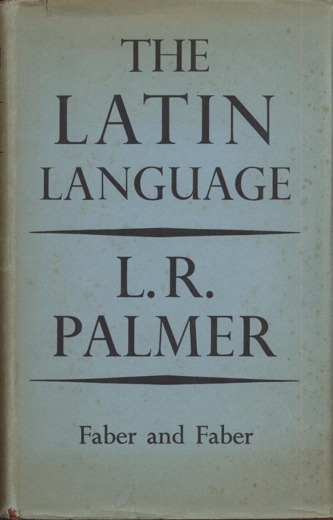 FABER AND FABER THE LATIN LANGUAGE 1954, Verzenden, Alpha, Gelezen, Niet van toepassing