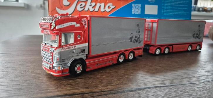 Tekno Scania R730 S Verbeek, Hobby en Vrije tijd, Modelauto's | 1:50, Nieuw, Bus of Vrachtwagen, Tekno, Ophalen of Verzenden