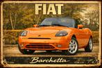 Fiat Barchetta bord, Verzenden, Nieuw, Reclamebord