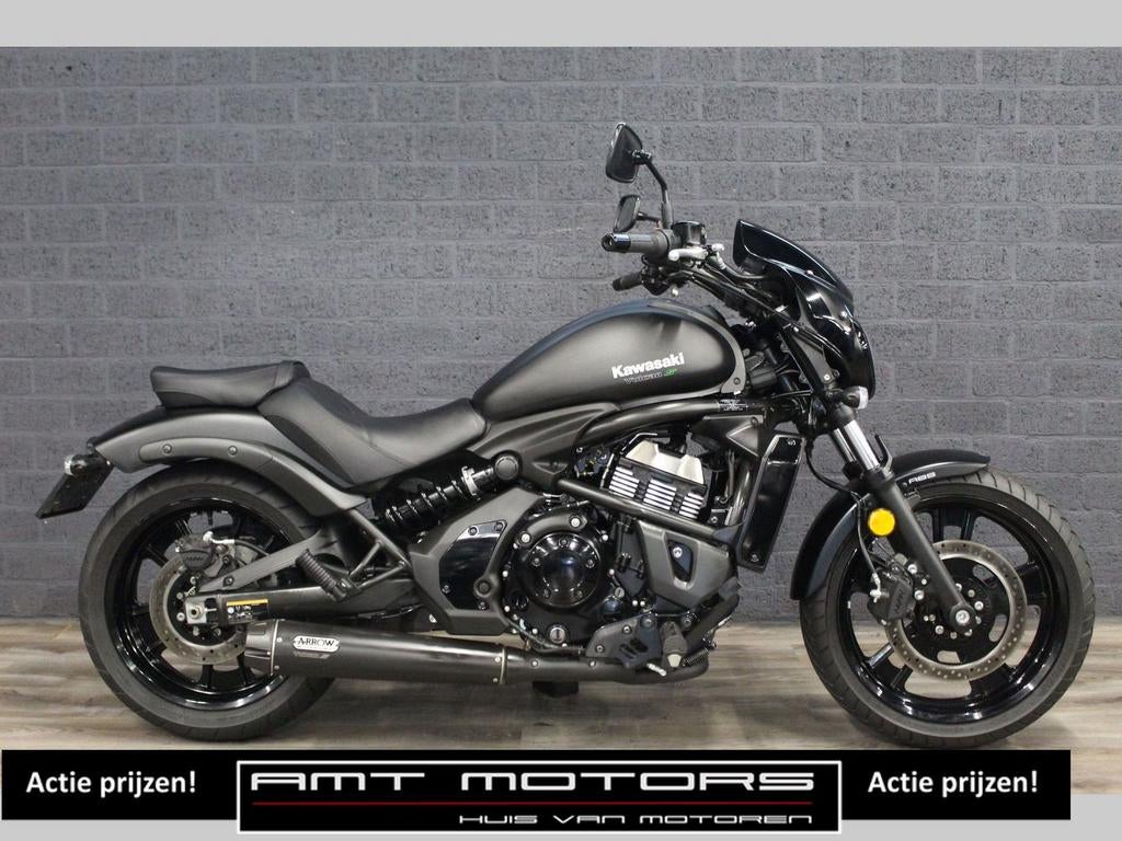 KAWASAKI VULCAN S CAFE (bj 2021) 6,130 km ARROW 35KW A2 mglk, Chopper, Bedrijf, Onbekend, KAWASAKI