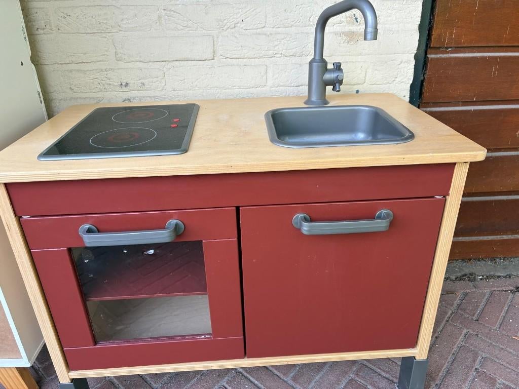 keuken, Ophalen, Gebruikt, Hout, Speelkeuken