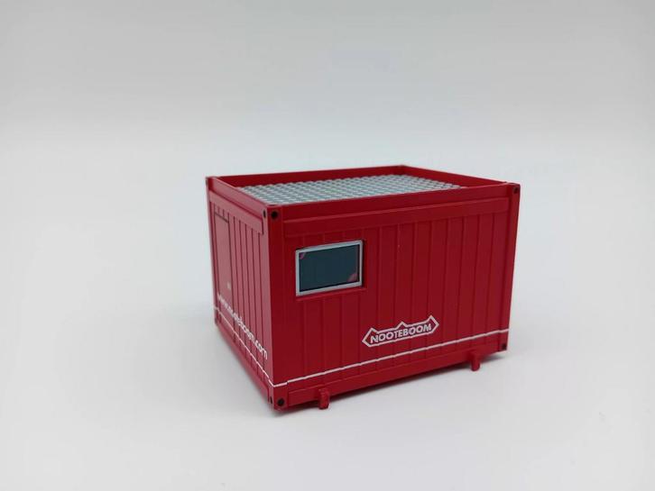 WSI 10 FT CONTAINER - NOOTEBOOM, Hobby en Vrije tijd, Modelauto's | 1:50, Nieuw, Bus of Vrachtwagen, Wsi, Ophalen of Verzenden