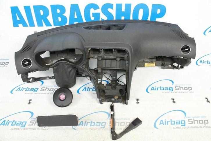 Airbag set - Dashboard zwart Alfa Romeo Spider (2006-2011), Auto-onderdelen, Dashboard en Schakelaars, Gebruikt, Ophalen of Verzenden