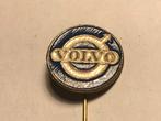 Metalen VOLVO AUTOMERK Speld (Blauw/Wit)., Verzenden, Zo goed als nieuw, Transport, Speldje of Pin
