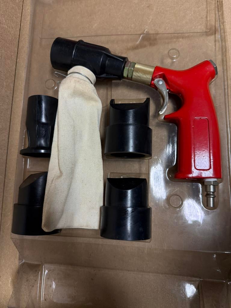 Zand/grit straal pistool set., Ophalen of Verzenden, Nieuw