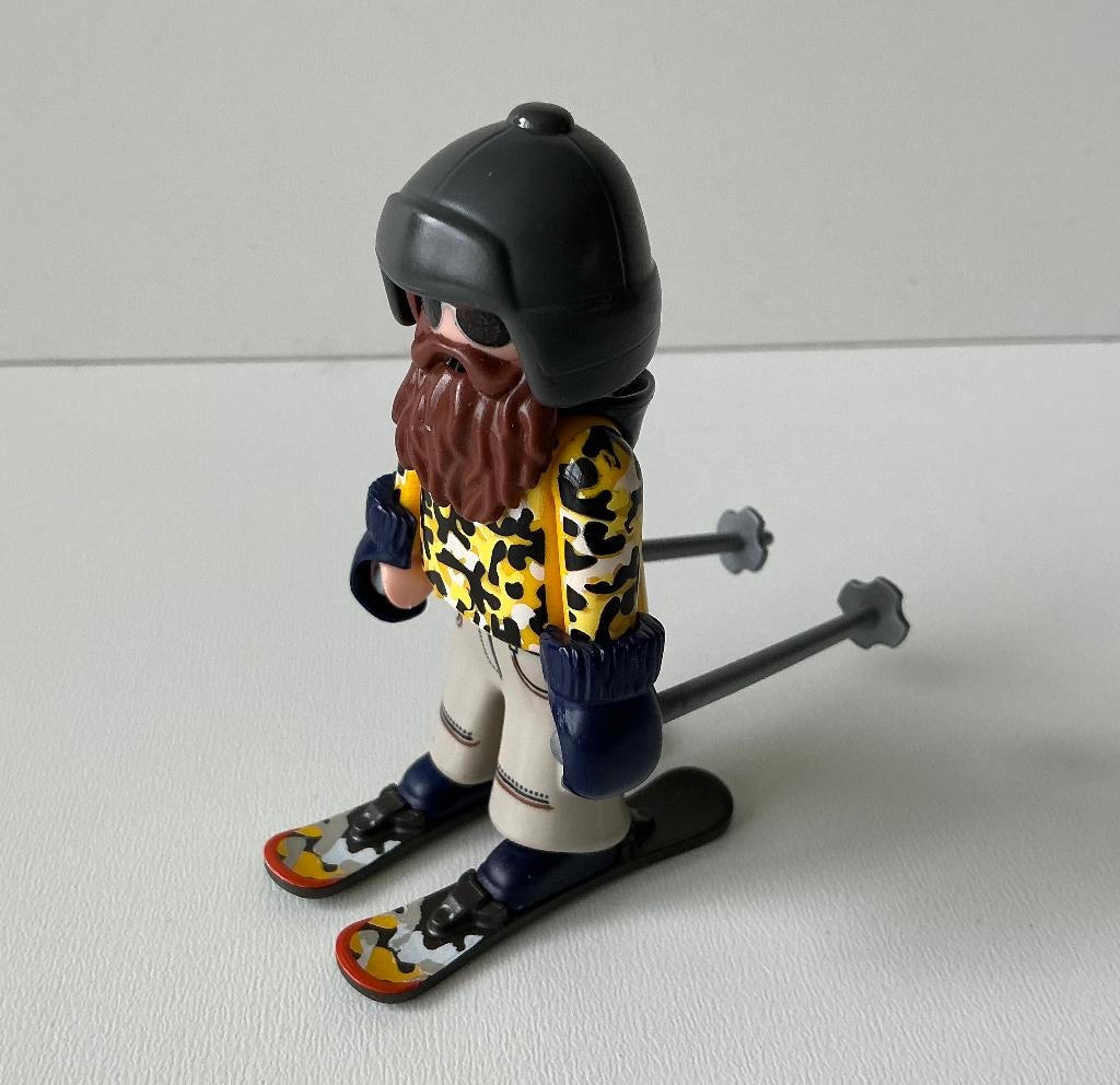 Playmobil 9284 skiër op snowblades, Ophalen of Verzenden, Gebruikt, Complete set