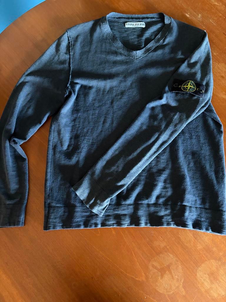 Vintage Stone Island sweater - F/W 2006 - Maat L, Ophalen of Verzenden, Gedragen, Maat 52/54 (L), Blauw