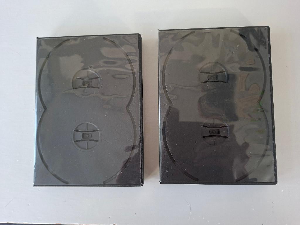 3 stuks DVD case - hoes - doos - box - 6 DVD's per hoes, Alle leeftijden, Ophalen of Verzenden, Zo goed als nieuw