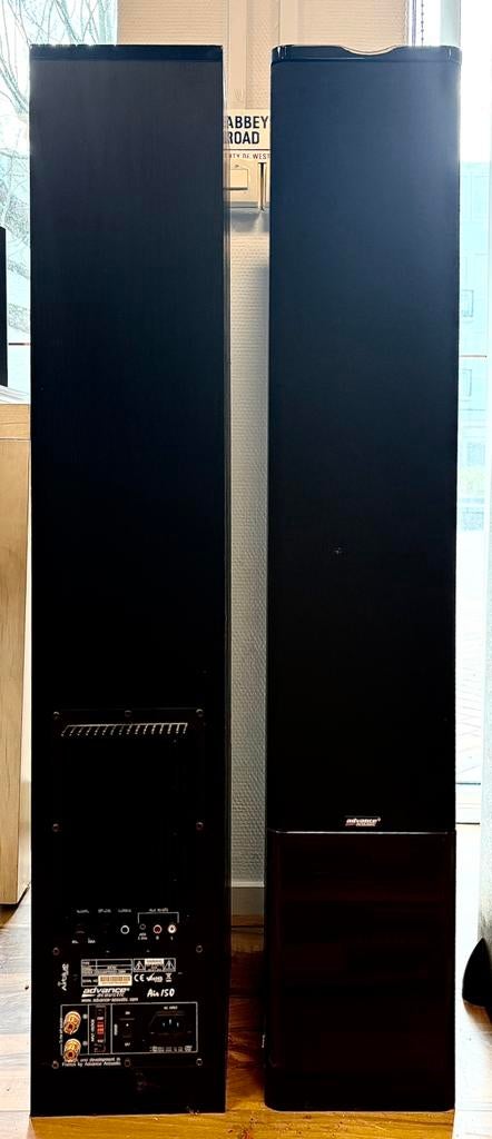 LUIDSPREKER SET ADVANCE ACTIEF demo, Overige merken, Ophalen of Verzenden, Zo goed als nieuw, 120 watt of meer