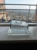 Vintage Glazen Kaasvloot/Botervloot - Andries Copier, Antiek en Kunst, Ophalen