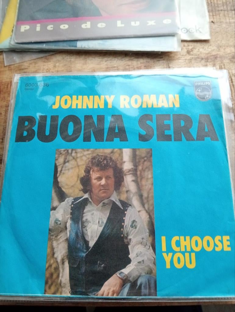 Johnny roman - buona sera, Cd's en Dvd's, Vinyl Singles, Ophalen of Verzenden, Zo goed als nieuw, Nederlandstalig