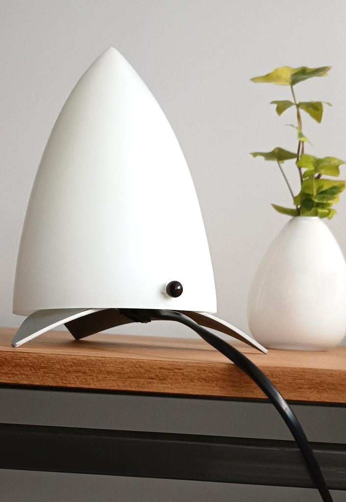 vintage tafellamp -ruimte tijdperk periode -Space Age raket, Huis en Inrichting, Lampen | Tafellampen, Gebruikt, Glas, Ophalen of Verzenden