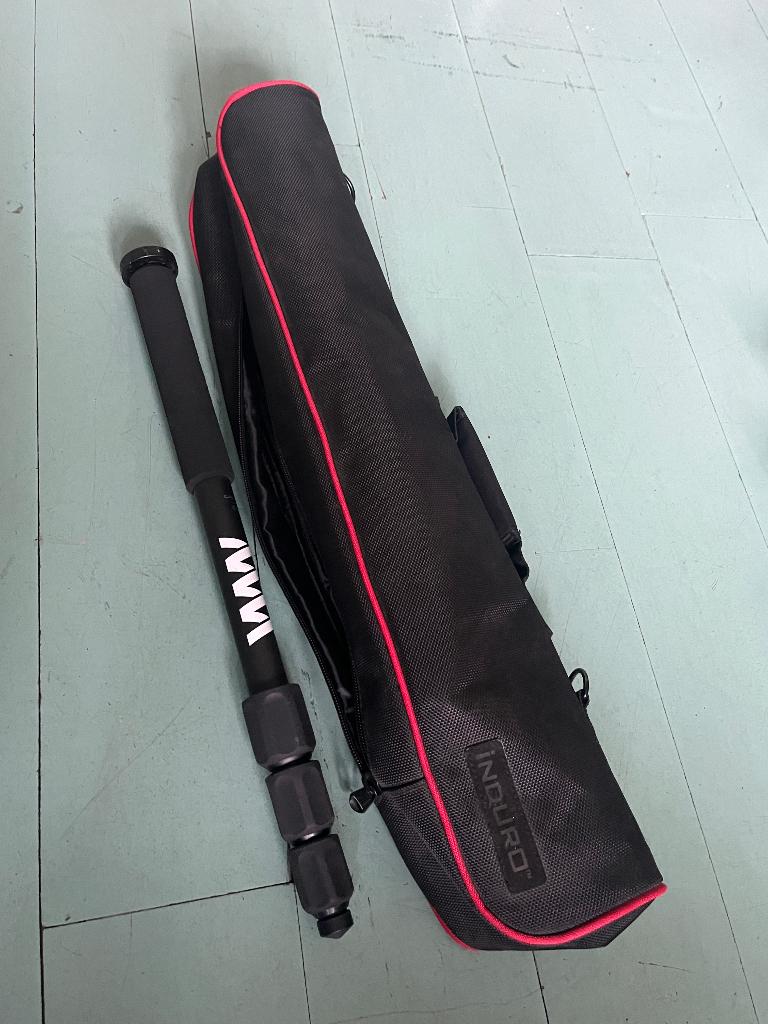 Induro C14 monopod, Ophalen, Zo goed als nieuw, 150 tot 175 cm, Eenpoot