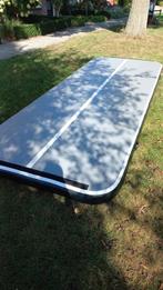 Airtrack 12 Springs 150x400x20 cm met pomp en kar, Ophalen, Gebruikt