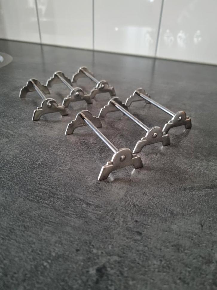 Set van 6 Gero Zilmeta messenleggers, model 191, Antiek en Kunst, Antiek | Bestek, Ophalen of Verzenden