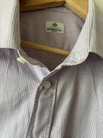 Borrelli Napoli Heren overhemd - Maat 41 (L), Ophalen of Verzenden, Zo goed als nieuw, Paars, Halswijdte 41/42 (L)