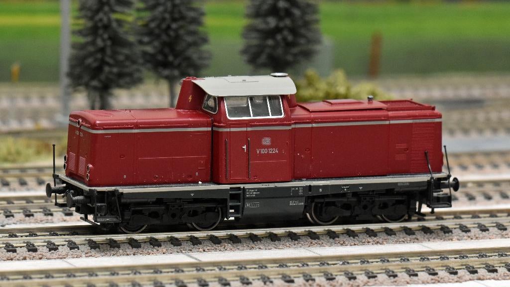 Roco 63417 DB V100 dieselloc, Hobby en Vrije tijd, Modeltreinen | H0, Ophalen of Verzenden, Zo goed als nieuw, Roco, Analoog