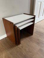 Nestingtables. Mimiset tafeltje. Cees Braakman voor Pastoe, 50 tot 100 cm, Ophalen of Verzenden, Zo goed als nieuw, 25 tot 50 cm