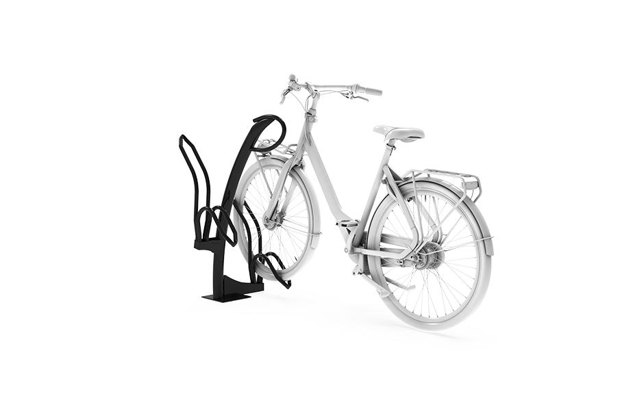 6 gebruikte Velopa fietsrekken - zwart, verzinkt en gecoat, Ophalen, Gebruikt