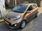 Kia Picanto 1.2 CVVT Comfort Pack (bj 2013, automaat), Auto's, Kia, Gebruikt, Zwart, 4 cilinders, Origineel Nederlands