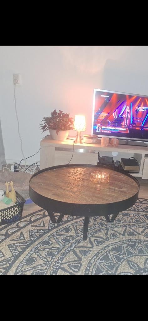 Salontafel, Huis en Inrichting, Tafels | Salontafels, Ophalen, 100 tot 150 cm, 50 tot 100 cm, Minder dan 50 cm