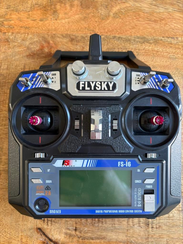FlySky FS-i6 + ontvanger RC, Ophalen of Verzenden, Zo goed als nieuw