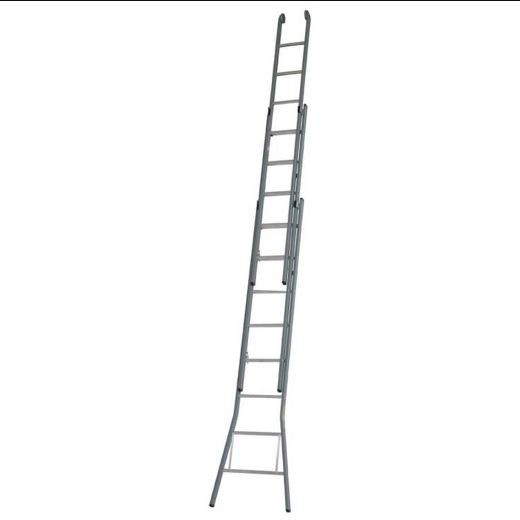 Dirks ladder 3x8, Ophalen, Zo goed als nieuw, 4 meter of meer