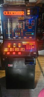 Oldtimer gokkast euro in & uit., Verzamelen, Ophalen of Verzenden, Gebruikt