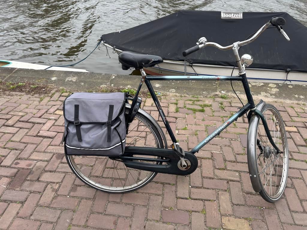 Gazelle damesfiets met fietstassen, Versnellingen, Ophalen of Verzenden, Gazelle, 53 tot 56 cm